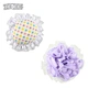 bath sponge with lace trim